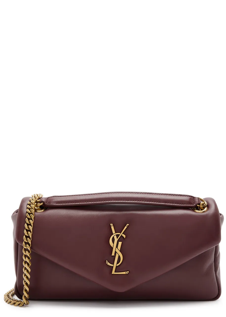 SAINT LAURENT Calypso small padded leather shoulder bag -                         -                     -                