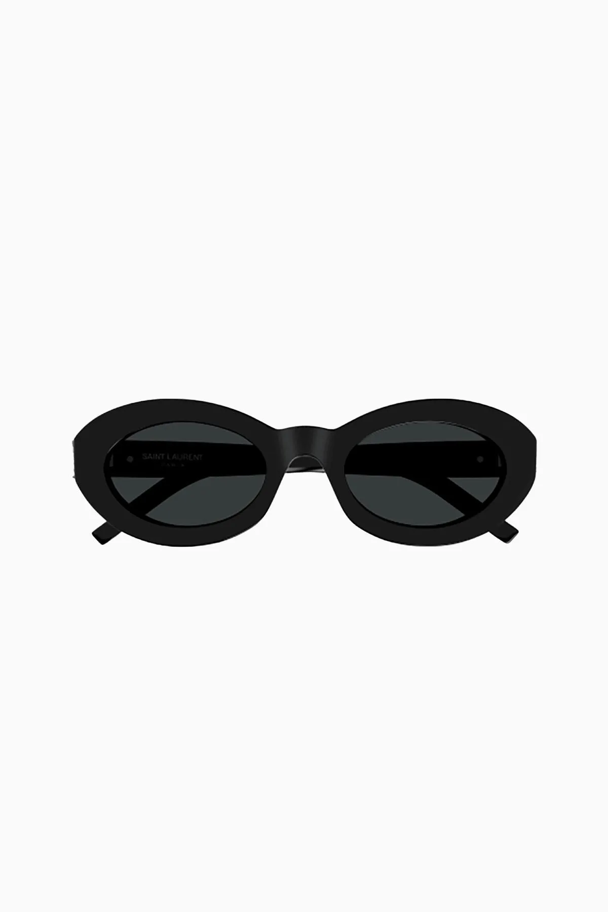 Saint Laurent Oval Sunglasses - Black