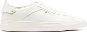 Santoni debossed-logo sneakers White