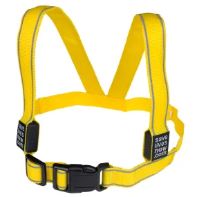 Save Lives Now Flash Led Light Vest Large Yellow | Buy Save Lives Now Flash Led Light Vest Large Yellow here | Outnorth