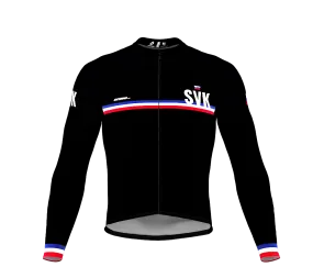 ScudoPro Pro Thermal Long Sleeve Cycling Jersey Country CODE Slovakia Black | Men and Women