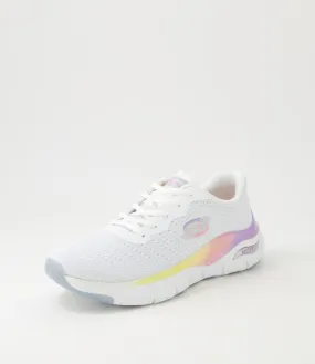 SKECHERS Arch Fit White Multi Sneakers