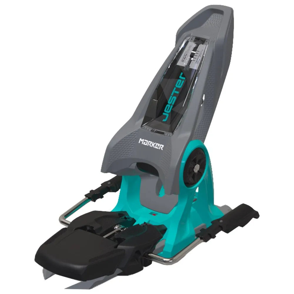 Ski binding Marker ---Jester 16 110mm Gray Turquoise