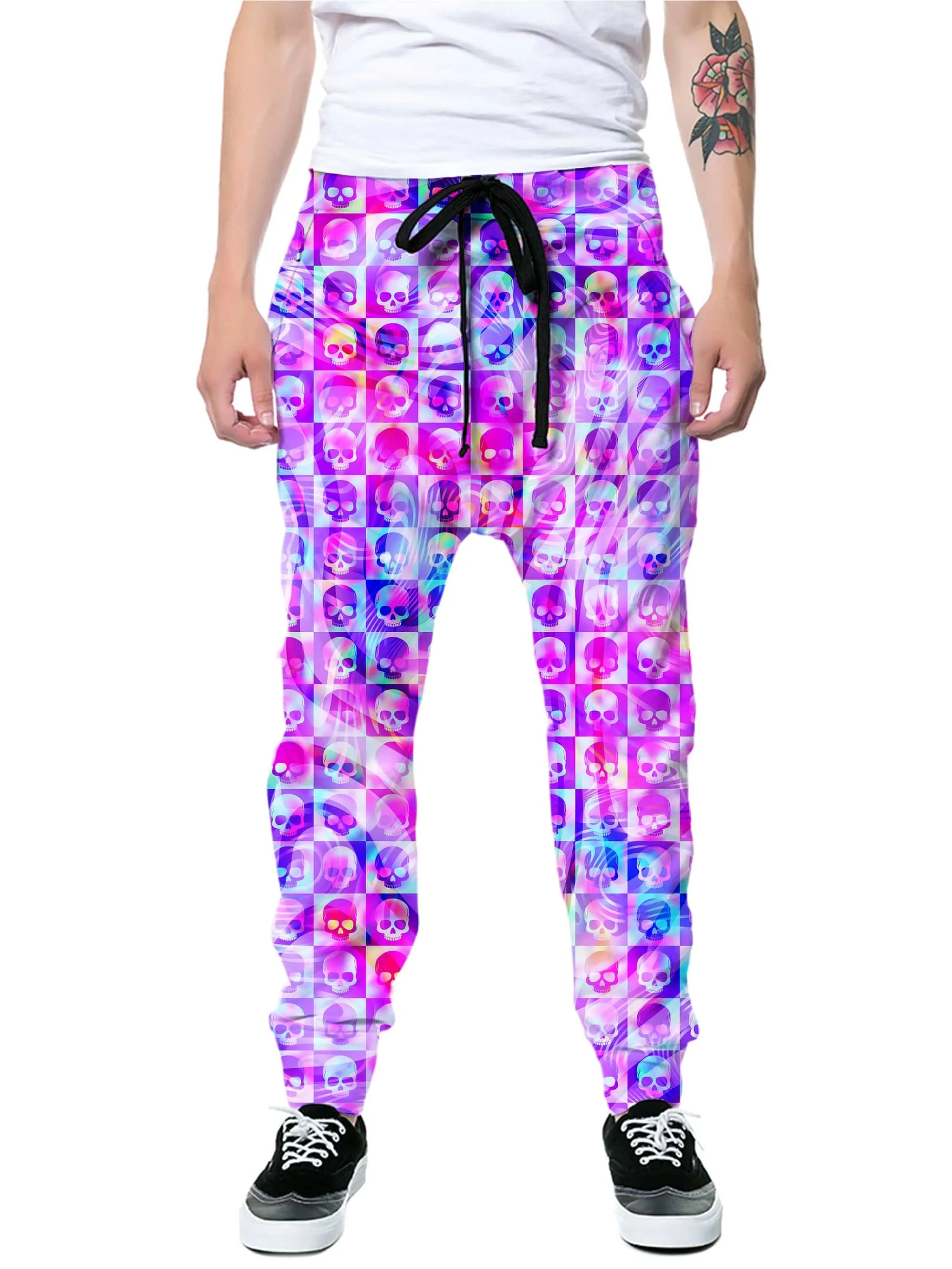 Skull Fam Pink Joggers