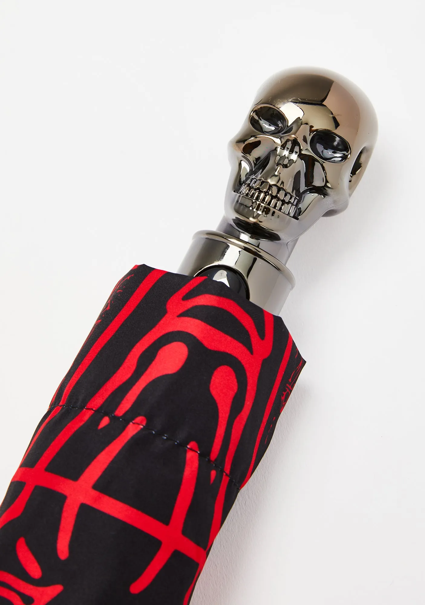 Skull Handle Goathead Umbrella-