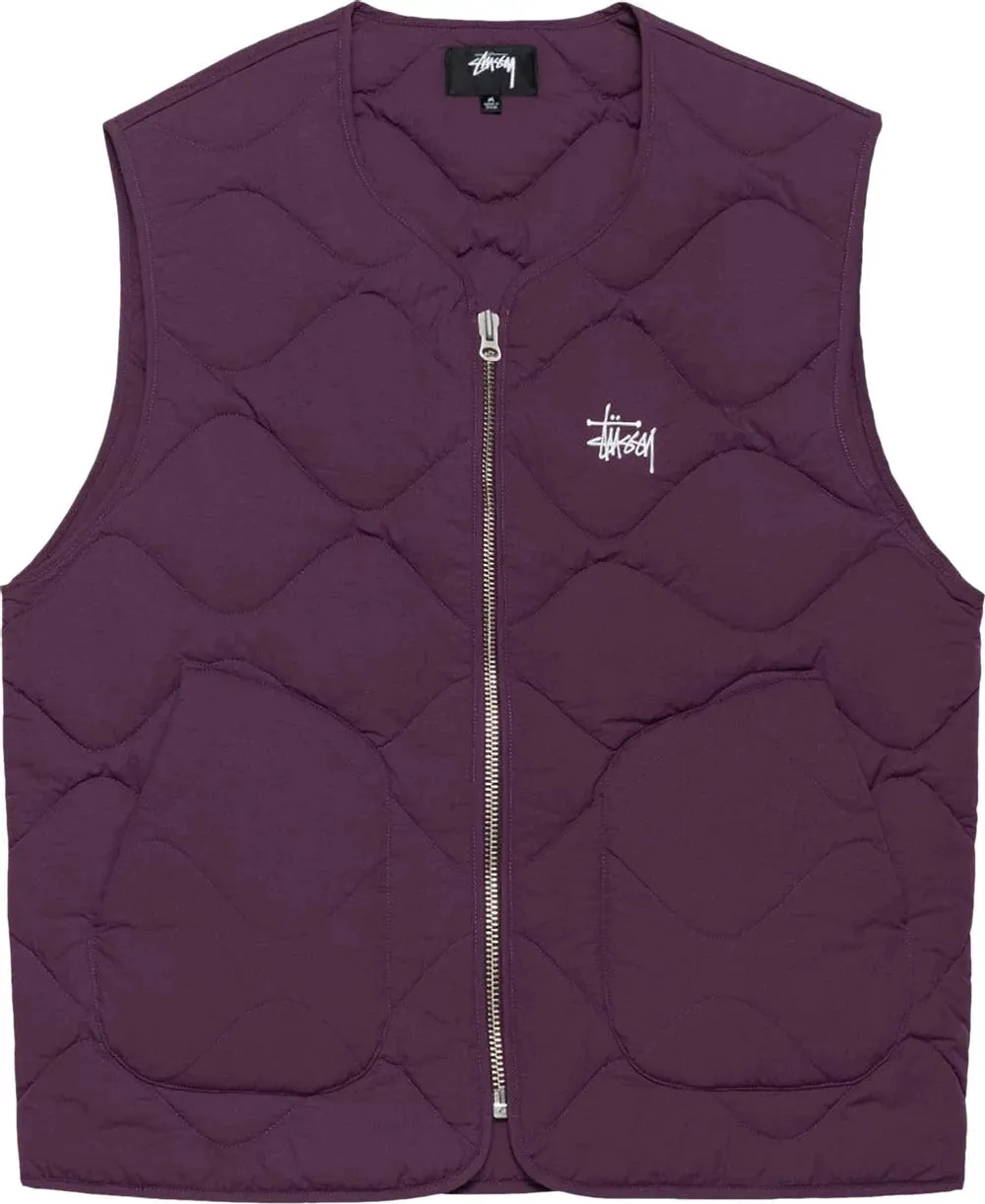 STUSSY - Men Recycled Nylon Liner Vest