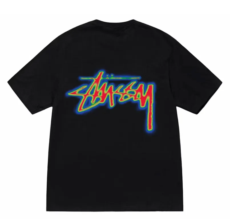 Stussy Thermal Stock Tee Black