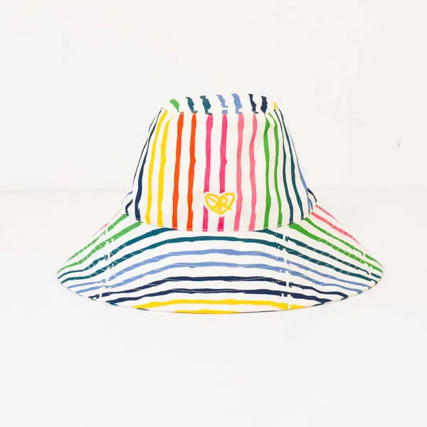 Sunny Daze Striped Hat - Multi