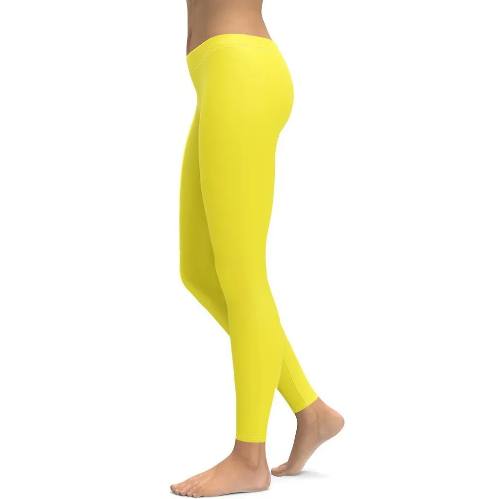 Sunshine Yellow Leggings