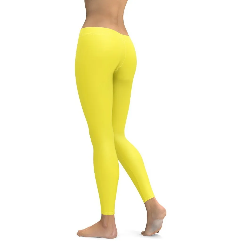 Sunshine Yellow Leggings