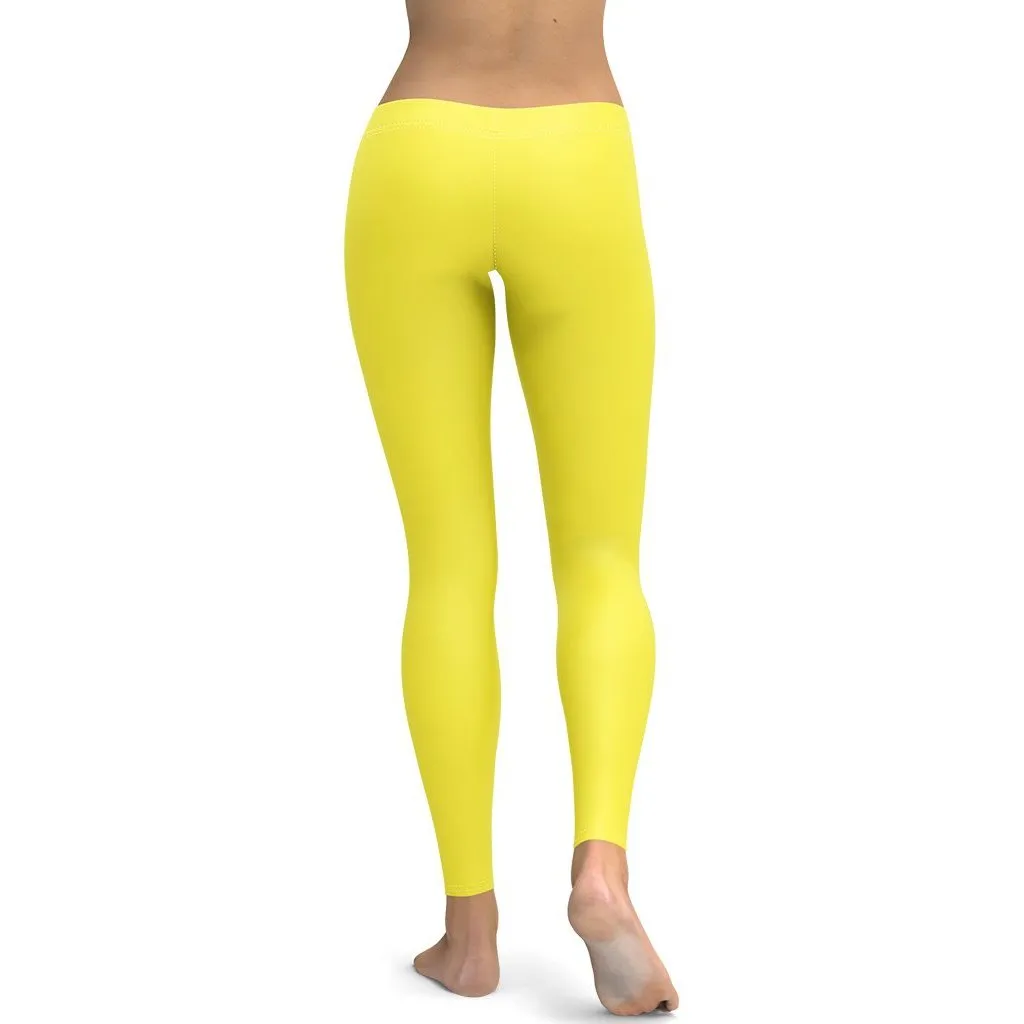 Sunshine Yellow Leggings