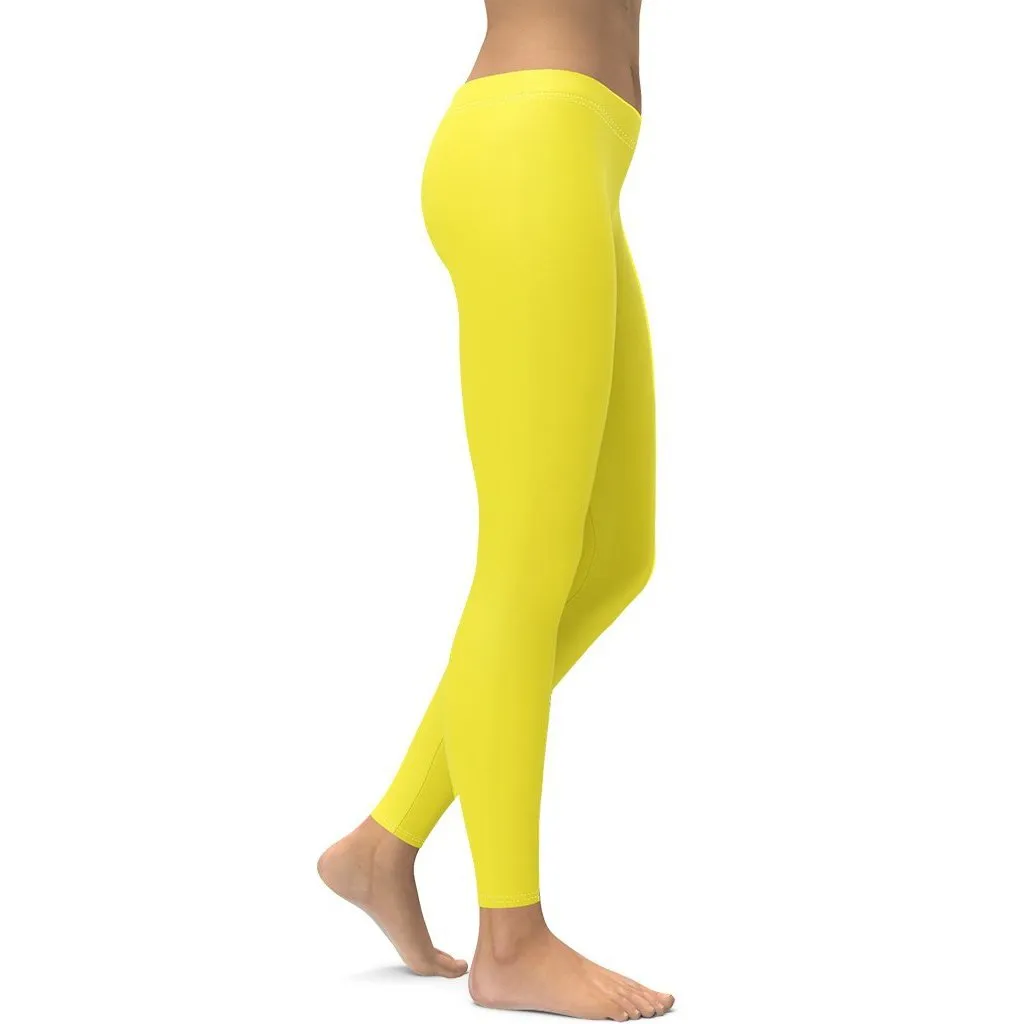 Sunshine Yellow Leggings