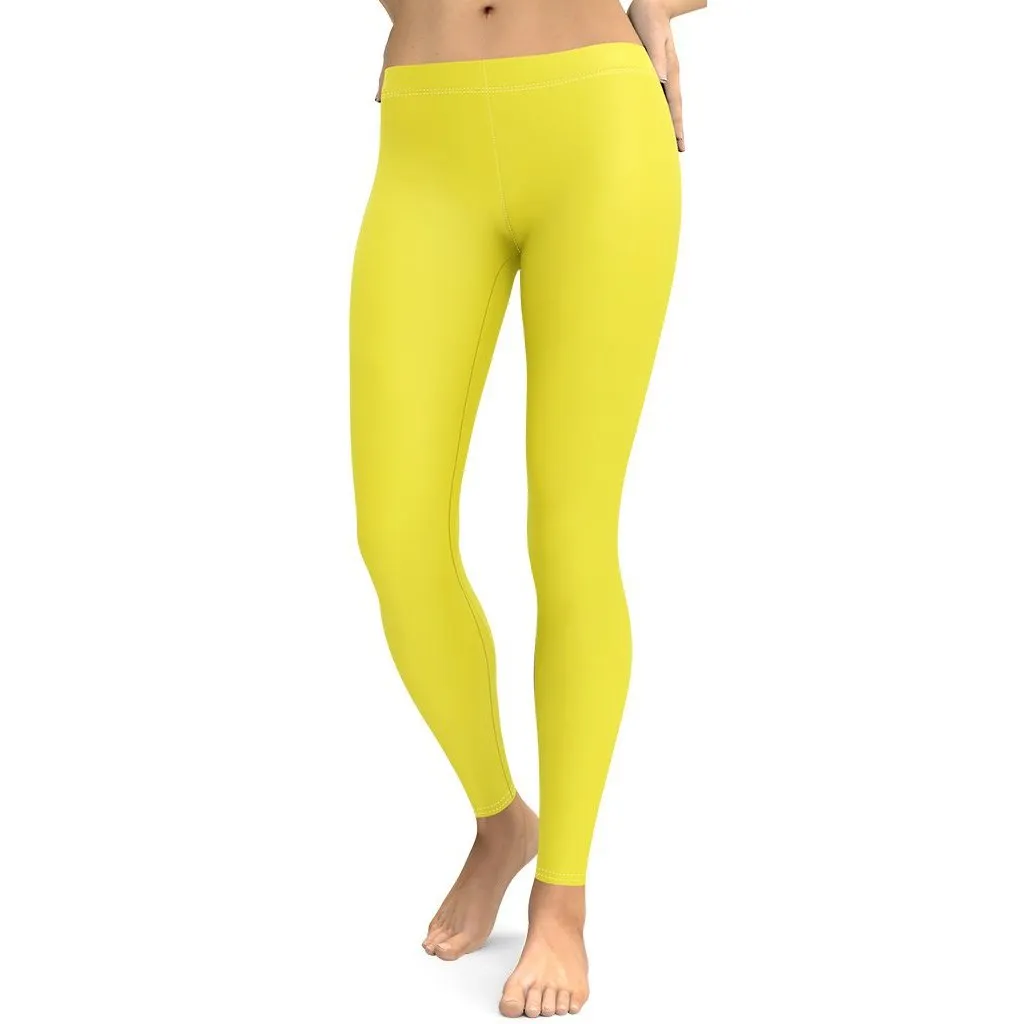 Sunshine Yellow Leggings