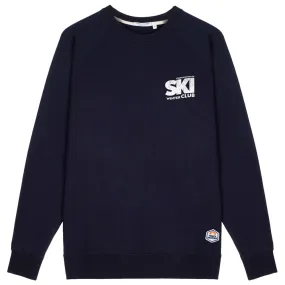 Sweatshirt French Disorder ---Clyde Ski Winter Club Print Navy