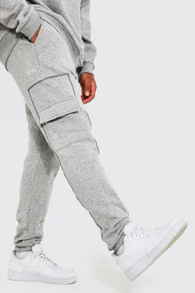 Tall Cargo Joggers With Reflective Piping