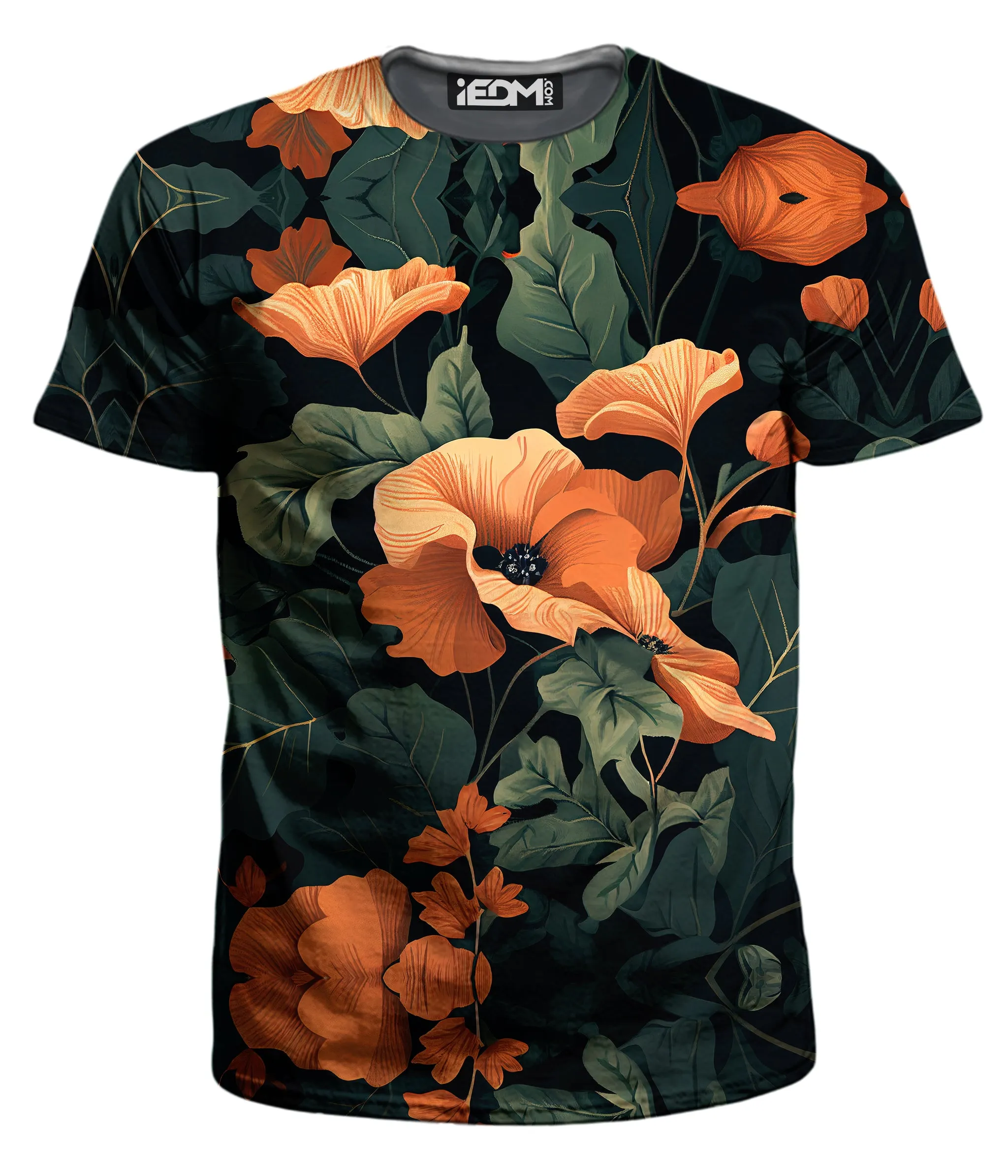 Tangerine Floral T-Shirt and Joggers Combo