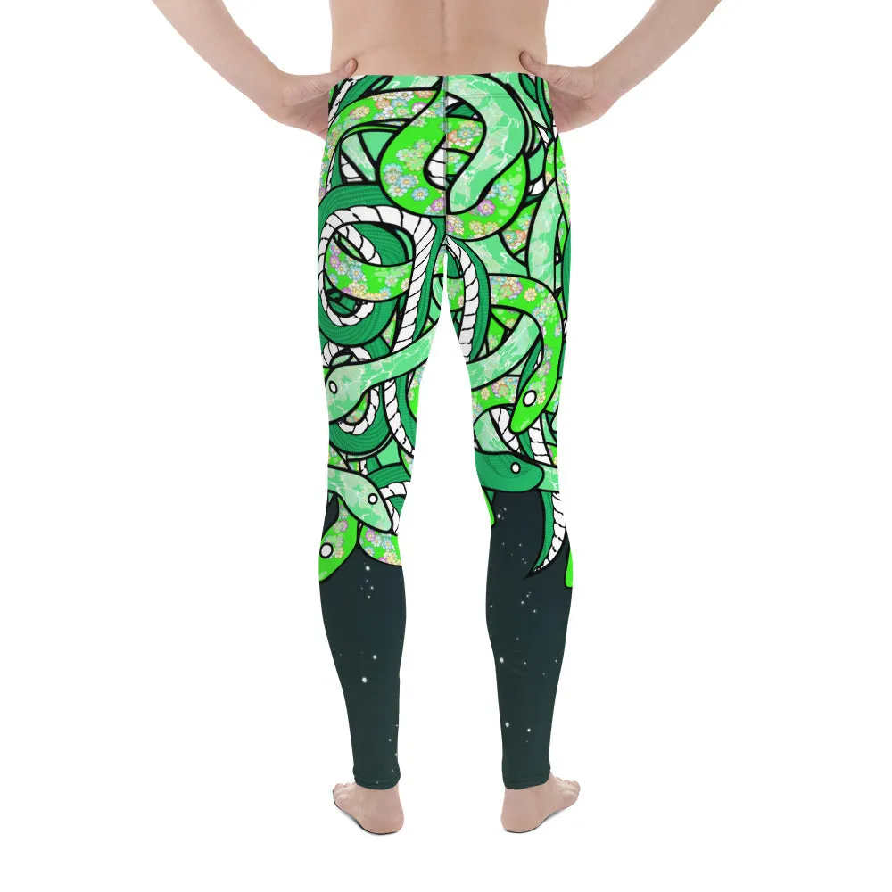 Tangled Snakes Men's Leggings