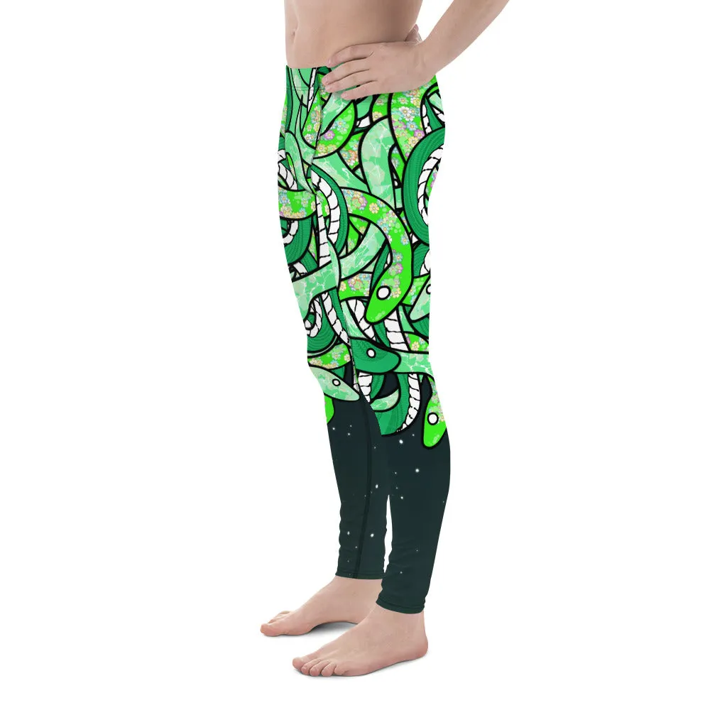 Tangled Snakes Men's Leggings