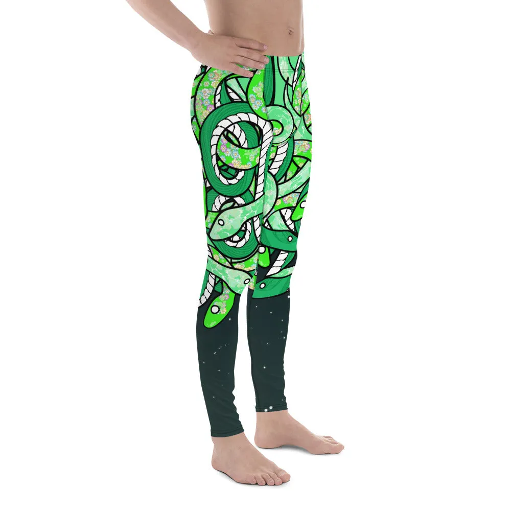 Tangled Snakes Men's Leggings