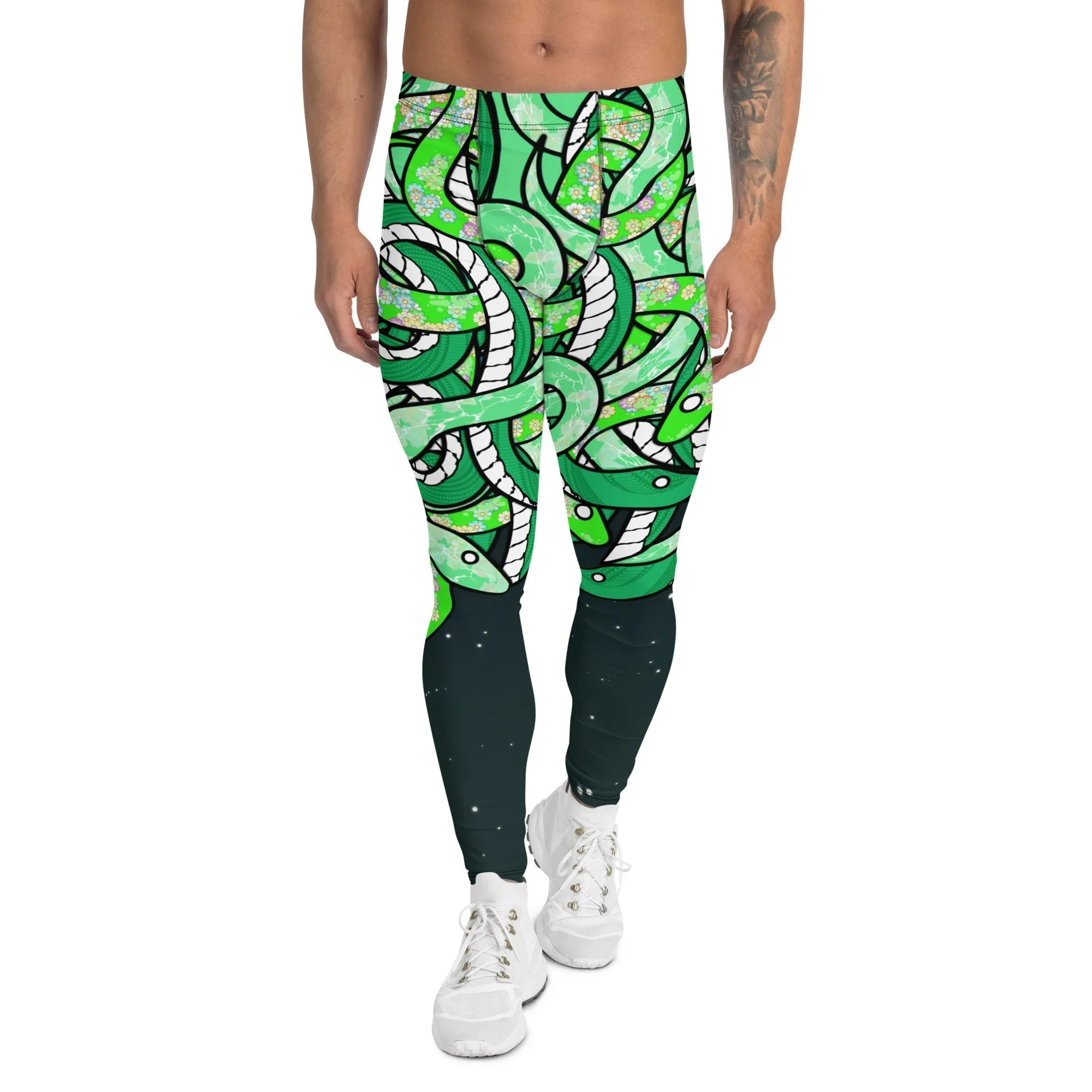 Tangled Snakes Men's Leggings