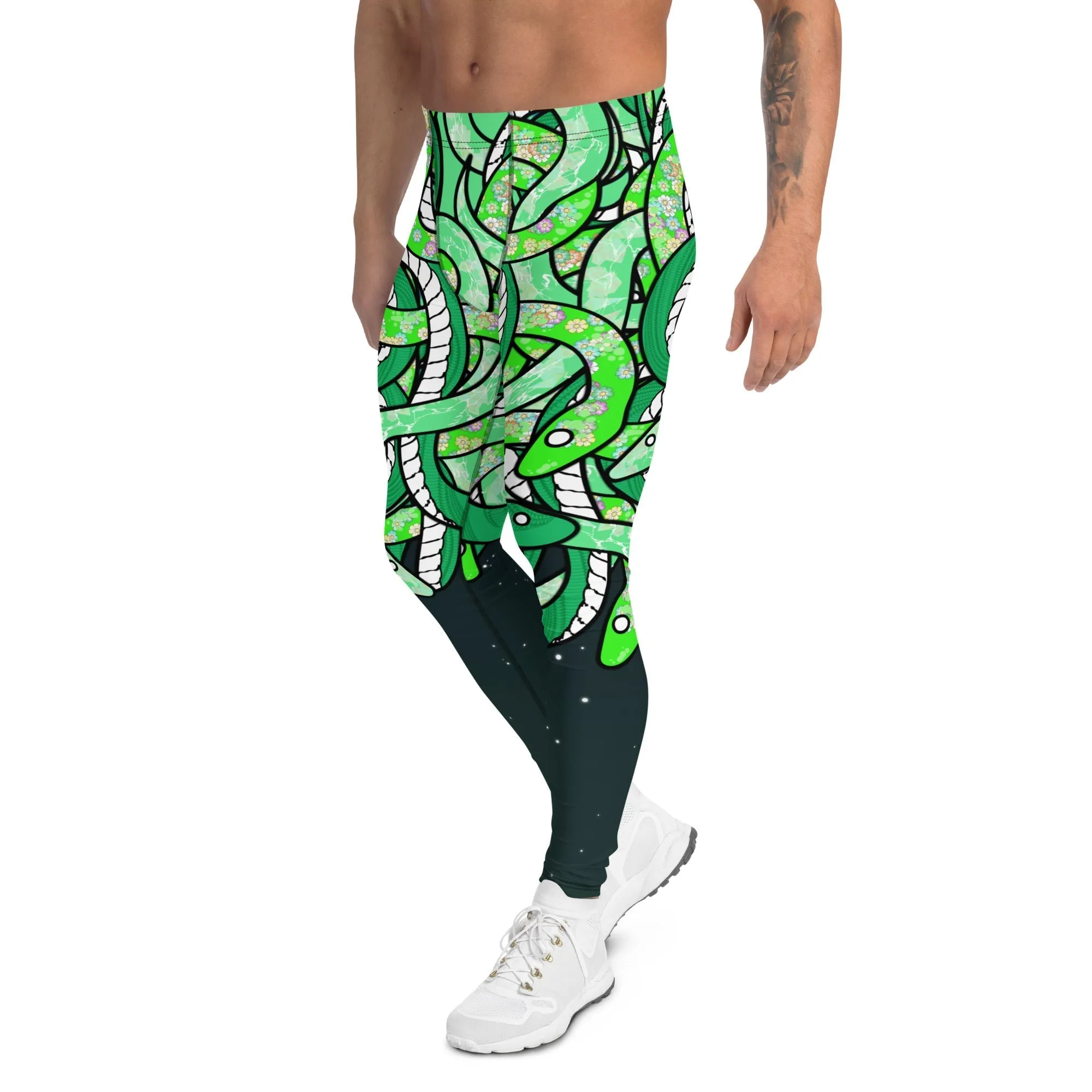 Tangled Snakes Men's Leggings