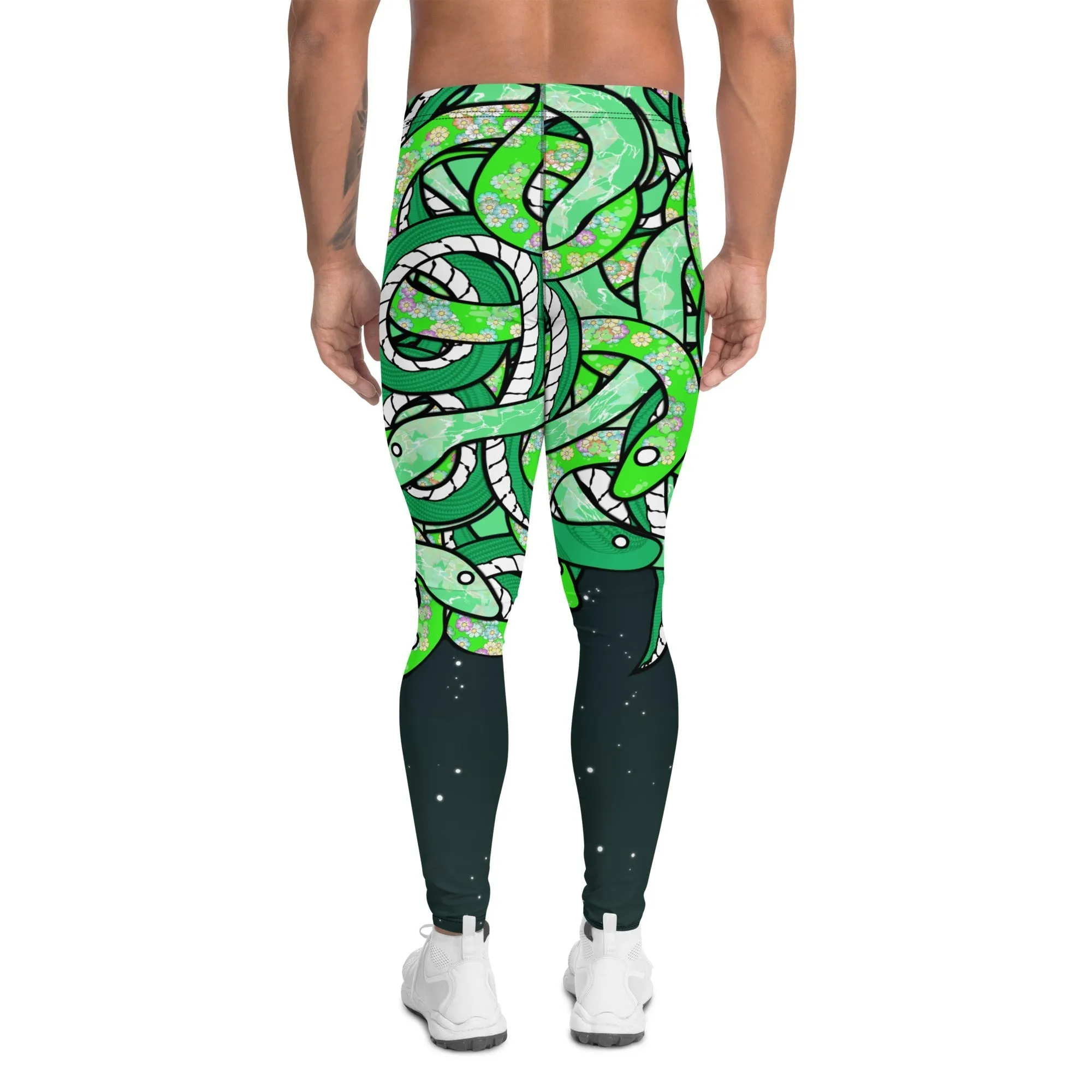 Tangled Snakes Men's Leggings