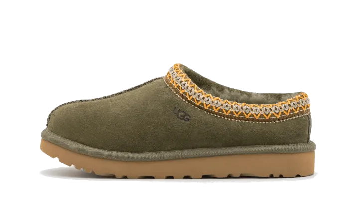 Tasman Slipper Burnt Olive Gum