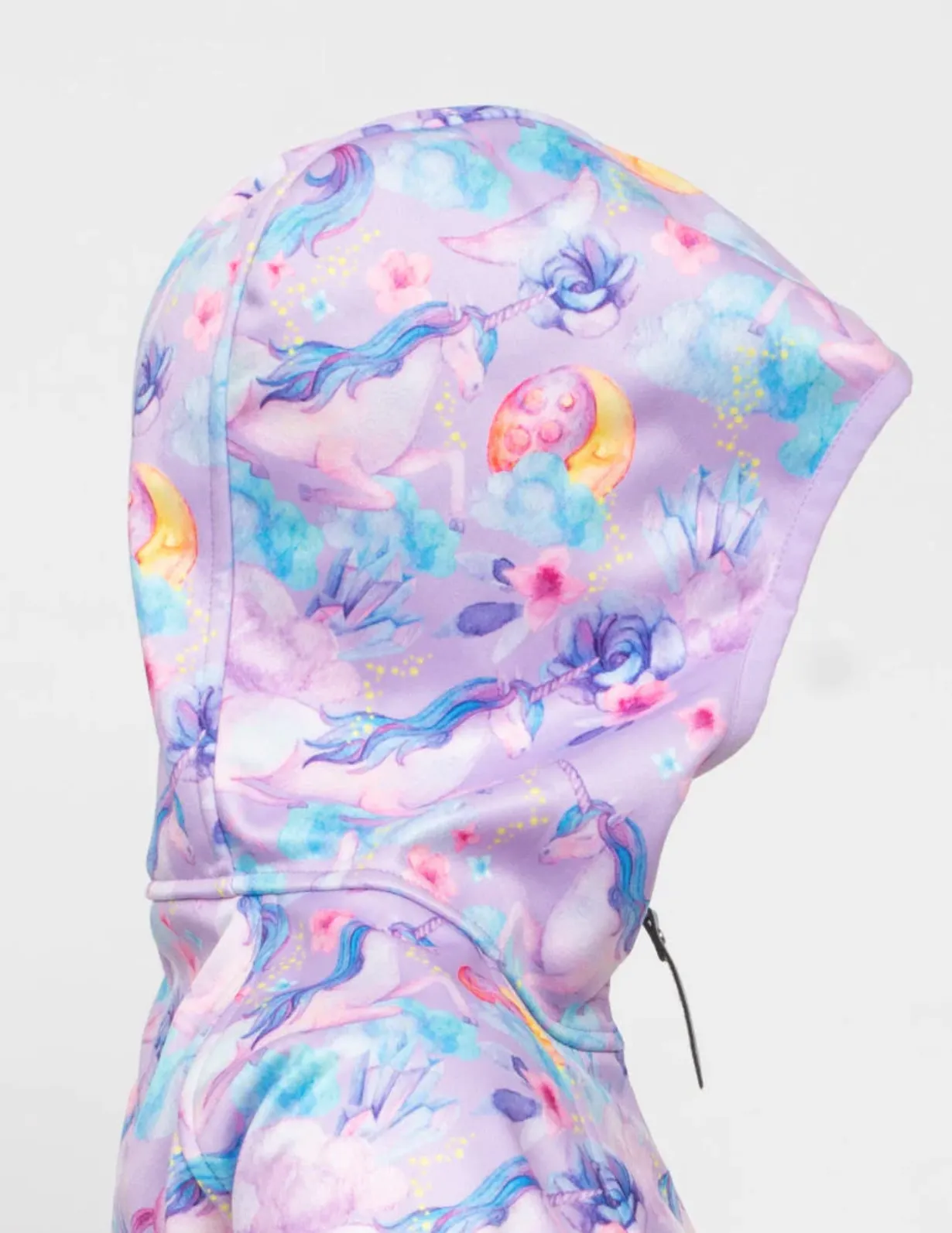 The All-Weather Fleece Hoodie - Unicorn Dream - KIDS