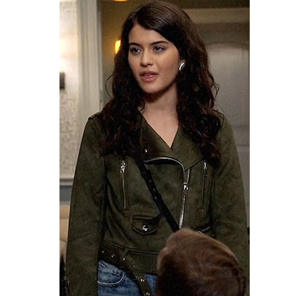 The Mick S02 Sofia Black-D’Elia Green Jacket