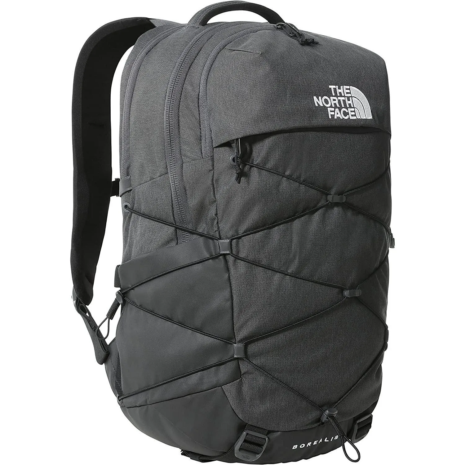 THE NORTH FACE Borealis Commuter Laptop Backpack, Asphalt Grey Light Heather/TNF Black, One Size