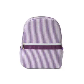 Toddler Girls' Jane Marie Seersucker Belle Backpack - Purple