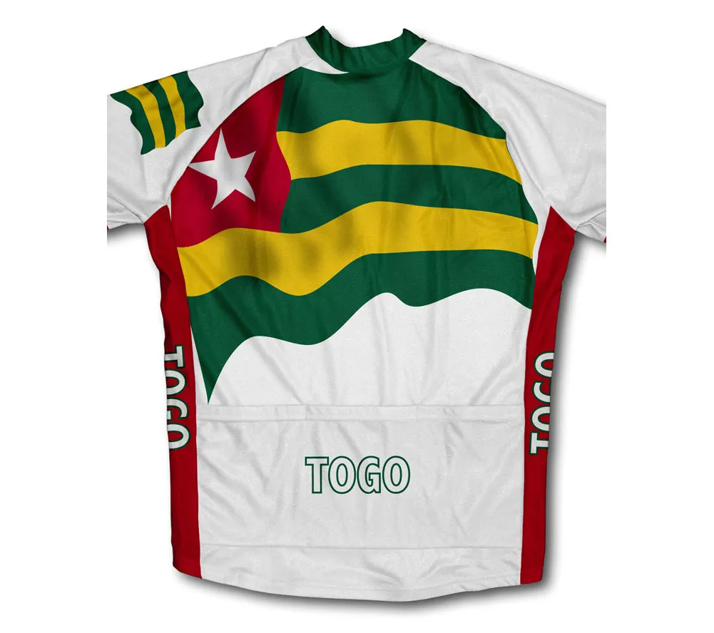 Togo Flag Winter Thermal Cycling Jersey