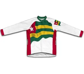 Togo Flag Winter Thermal Cycling Jersey