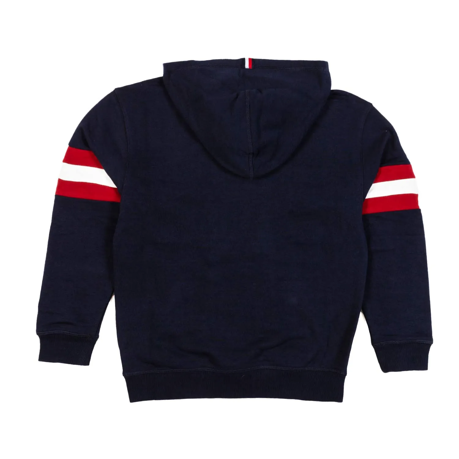 Tommy Hilfiger Navy Blue Hoodie With Th Terry Logo