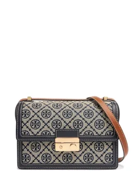 Tory Burch   T Monogram canvas shoulder bag 