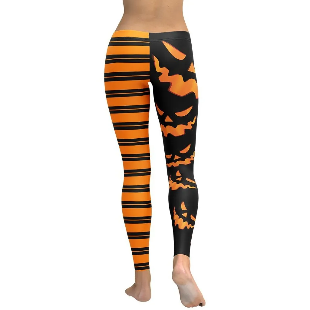 Two Patterned Halloween Leggings