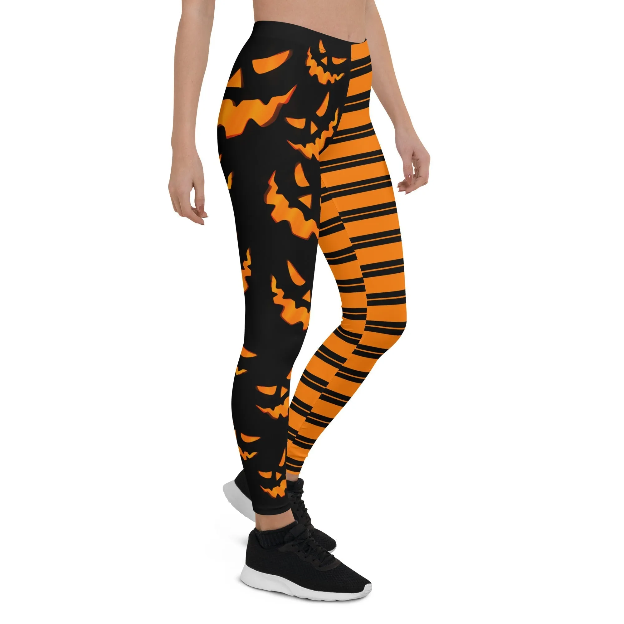 Two Patterned Halloween Leggings