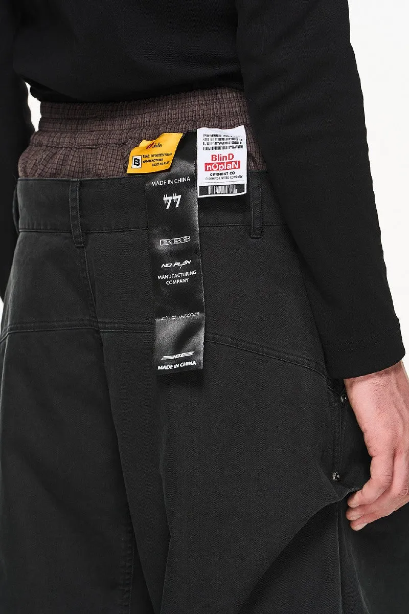 Two-Piece Label Trousers