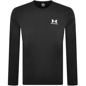 Under Armour Icon Fleece Crew Sweatshirt Black