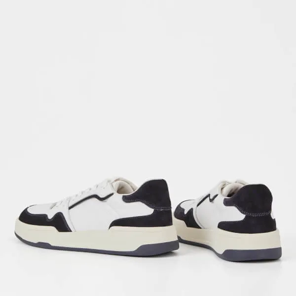 Vagabond Cedric Contrast Leather Basket Trainers