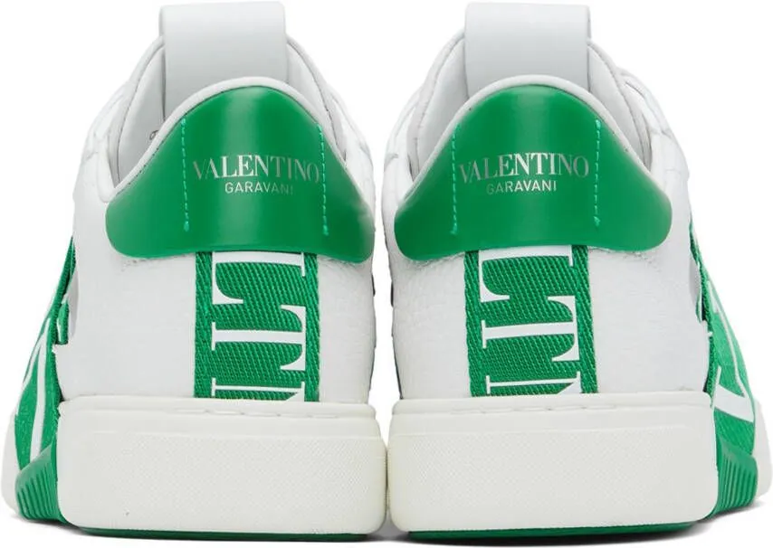 Valentino Garavani White & Green VL7N Sneakers