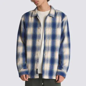 Vans | Pemberton Heavyweight Flannel Shacket - Blue Depths/Oatmeal