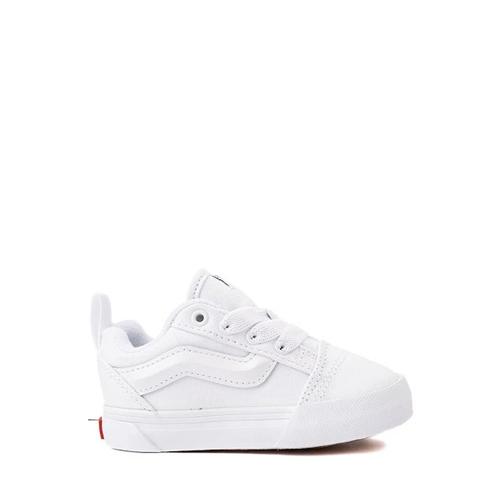 Vans Knu Skool Skate Shoe - Baby / Toddler White