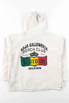 Vintage Corona Beach Club Baja Hoodie 2339