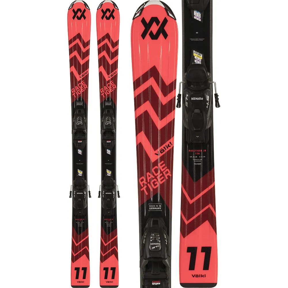 V\u00f6lkl - Racetiger JR 24/25 Kids Ski with Binding