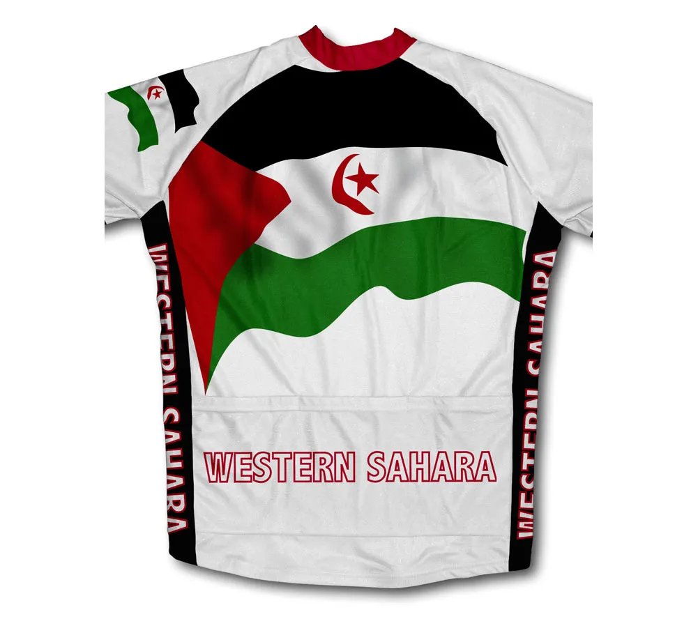 Western Sahara Flag Winter Thermal Cycling Jersey