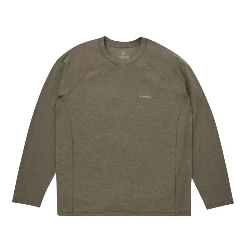 Winter Thermal LS Crew - Olive Heather