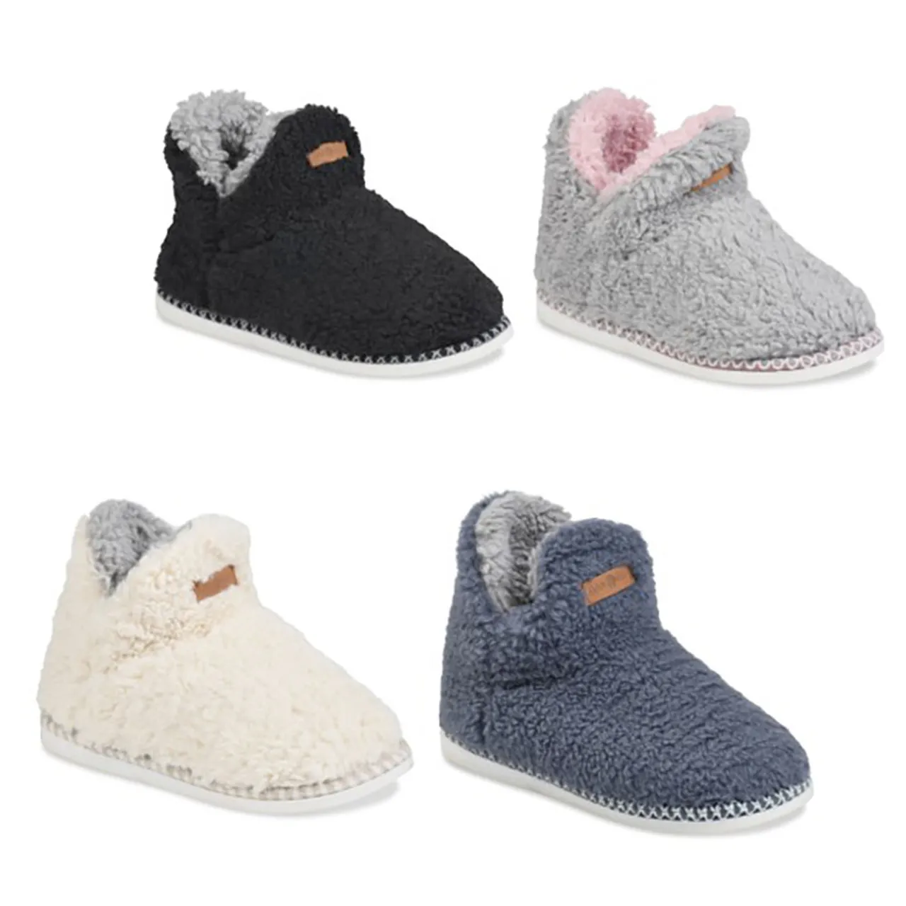 Women's Berber Slip-on Slipper Boot