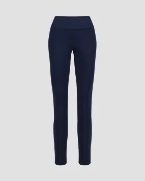 Women's navy blue leggings Deha A00155-26525