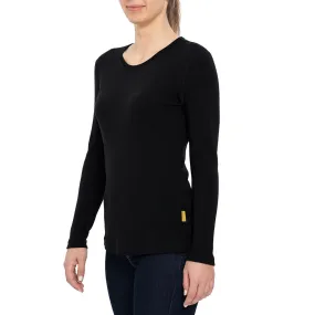 Women's 250 Thermal Long Sleeve Crew Black